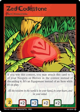 Zed Codestone - Foil